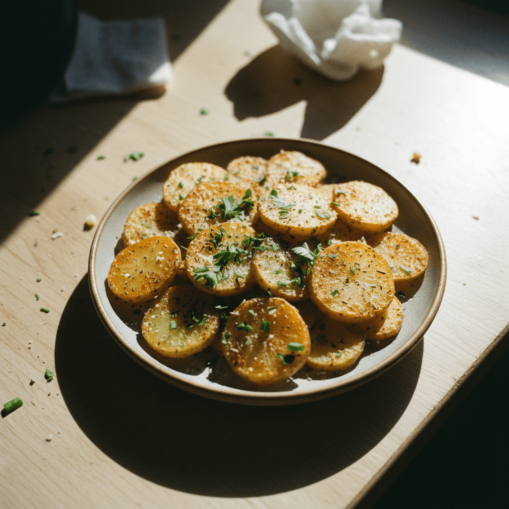 Crispy Air Fryer Potato Slices