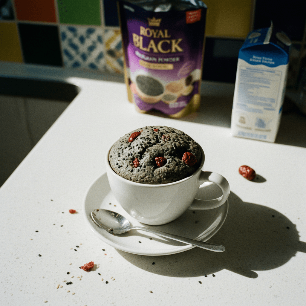 Black Sesame Cake
