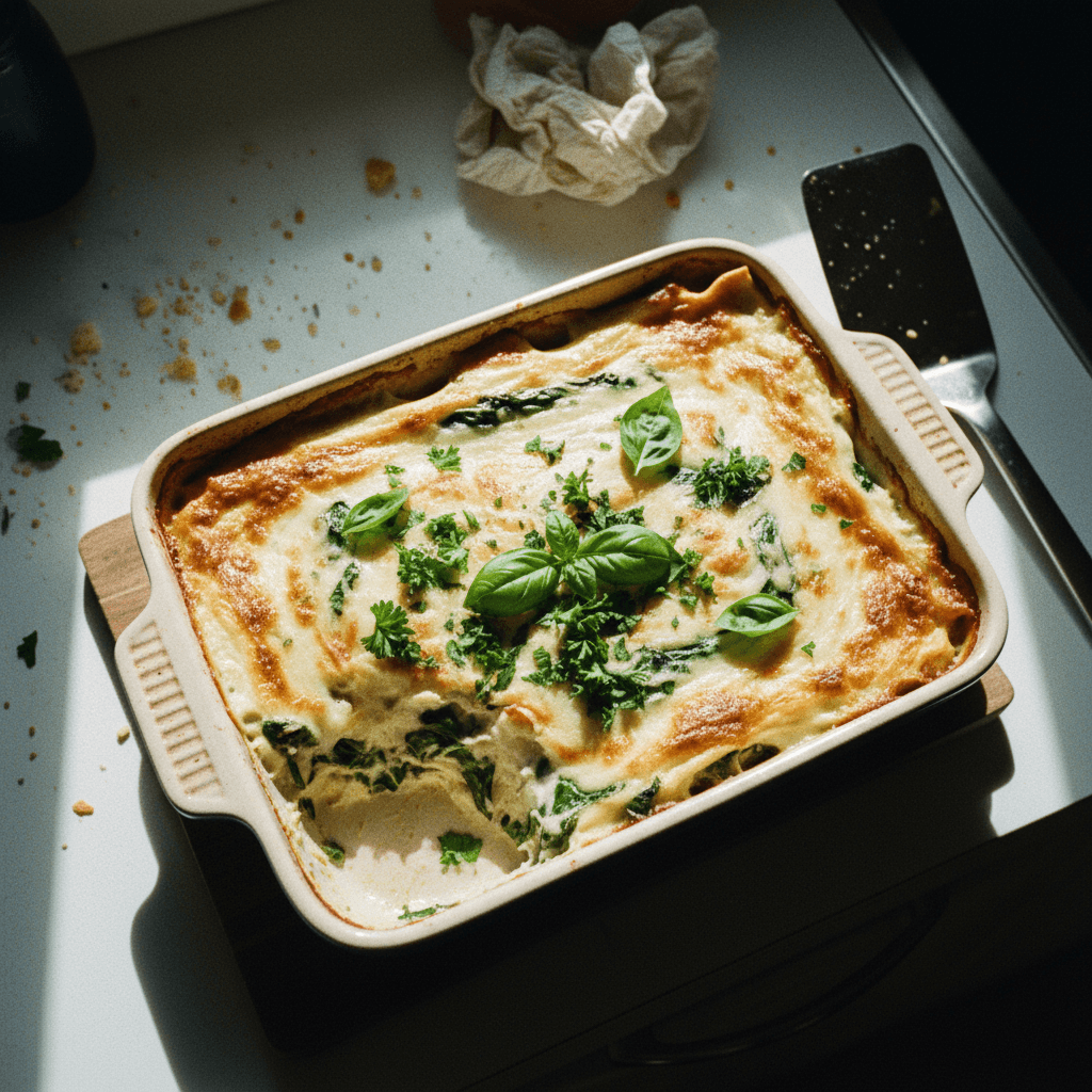 White Chicken Lasagna