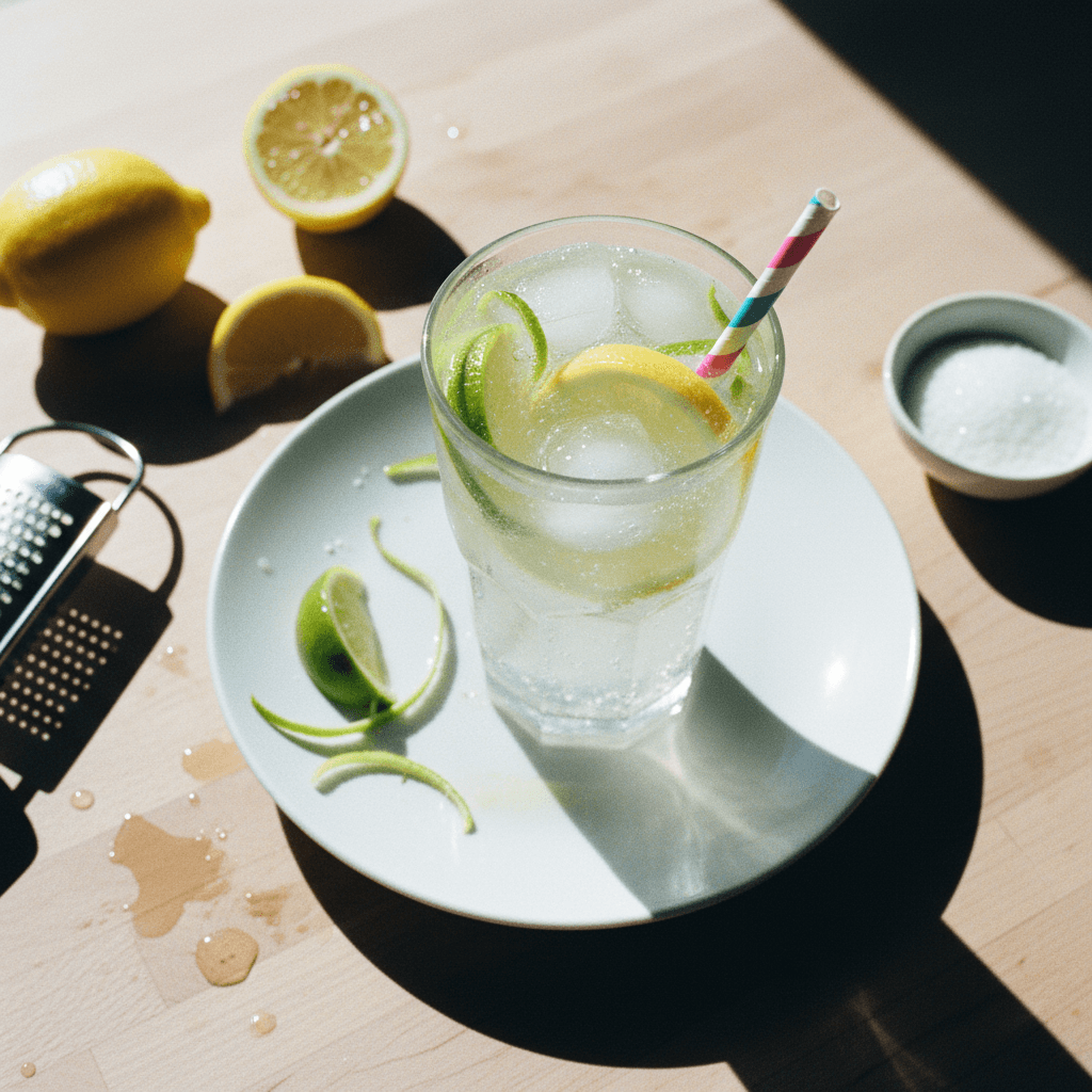 Homemade Sprite (Lemon Lime Soda)