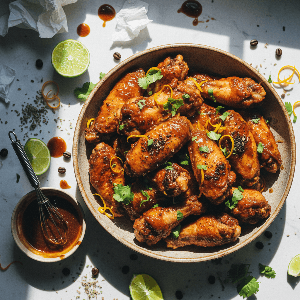 Cuban Cafecito Wings