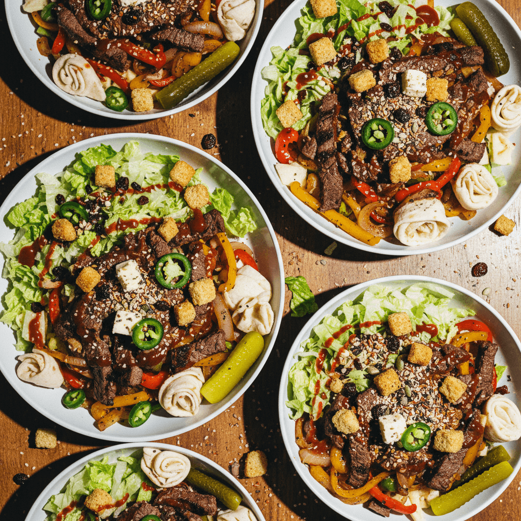 Sirloin Steak Fajita Bowls