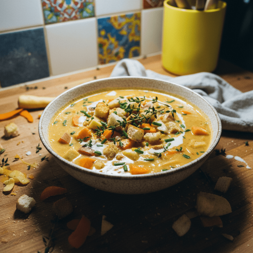 Savory Root Vegetable Chowder