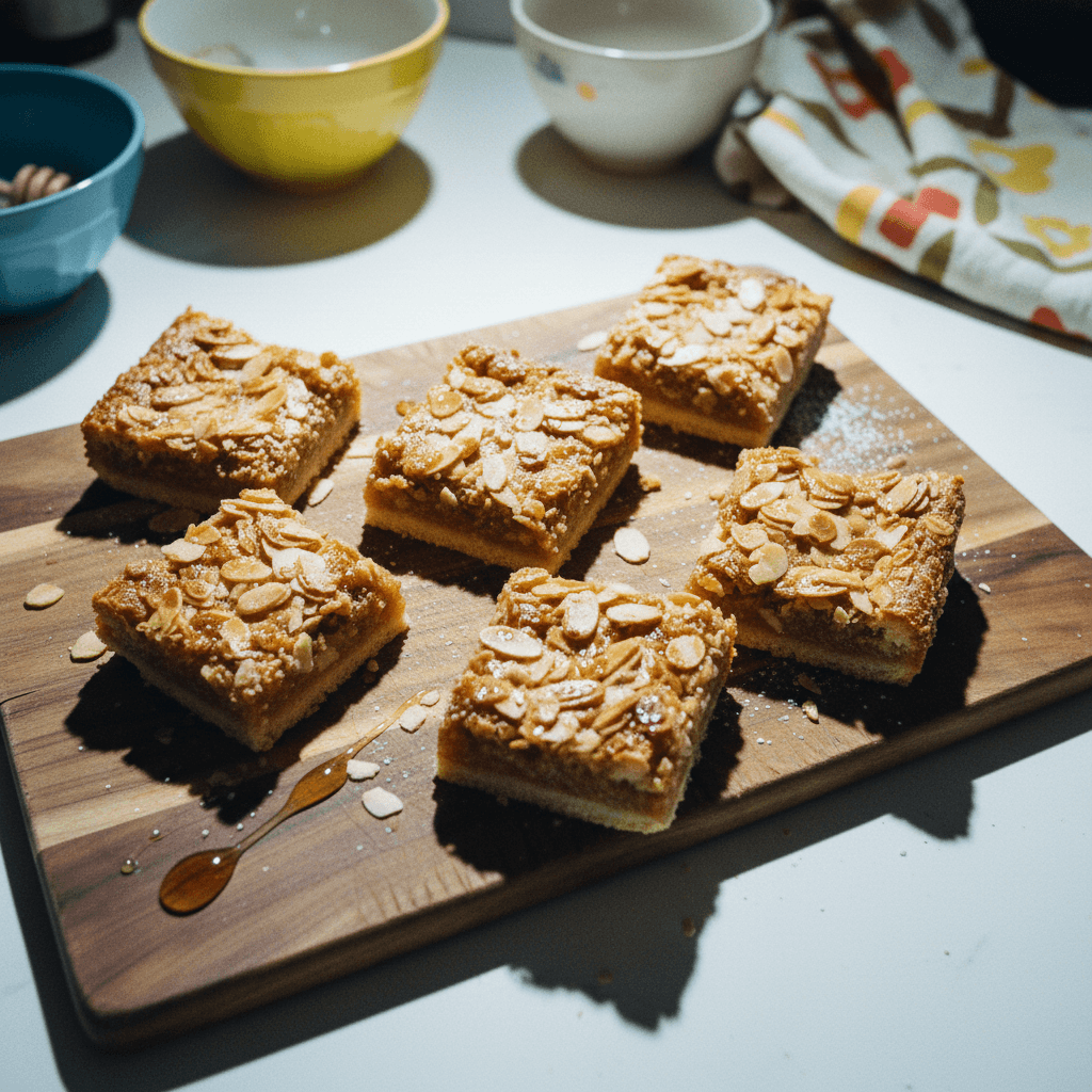 Honey Almond Slice