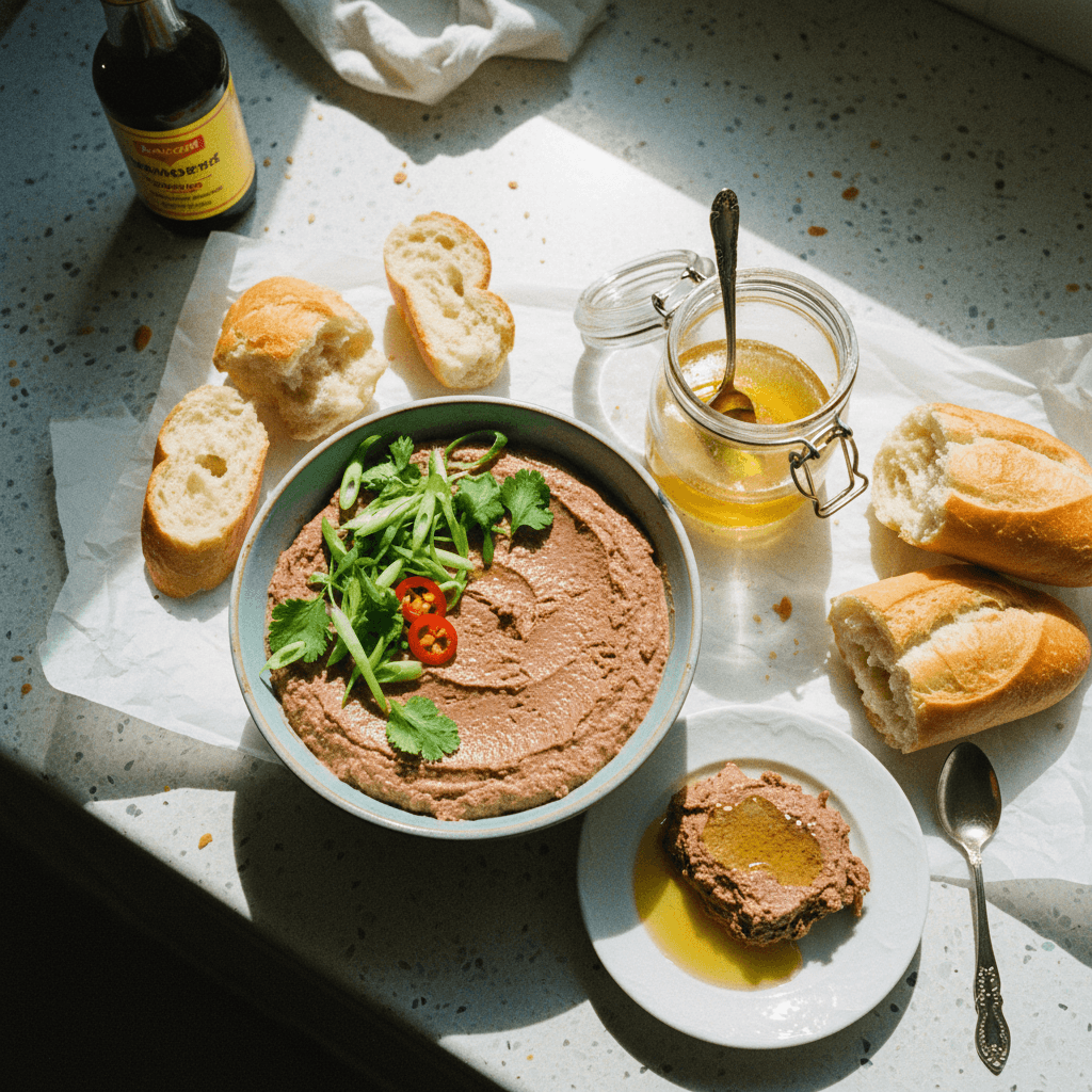 Chicken Liver Pâté for Bánh Mì!
