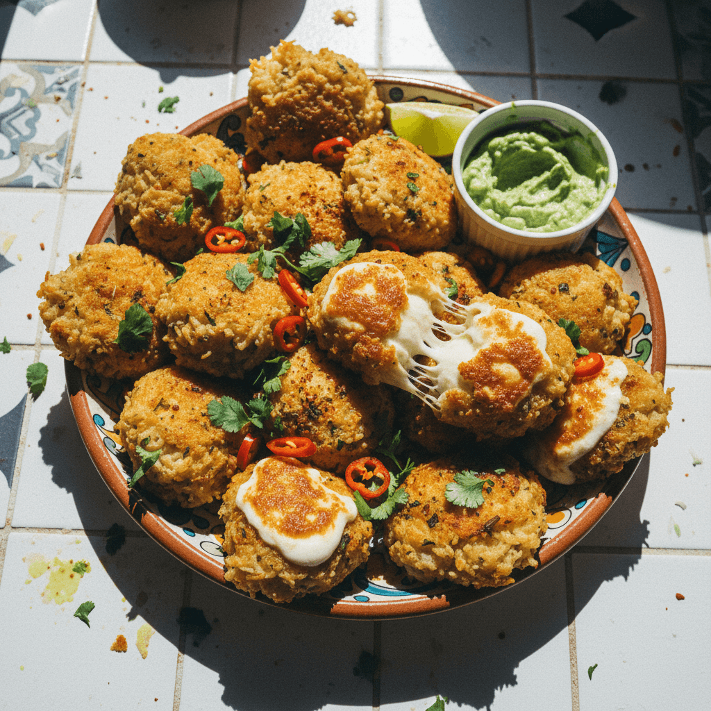 Mexican Cheese Poppers