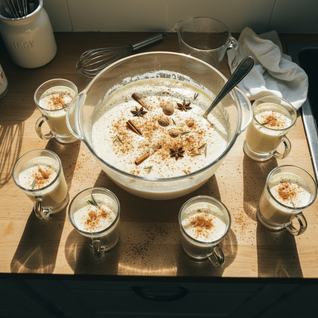 Homemade Eggnog