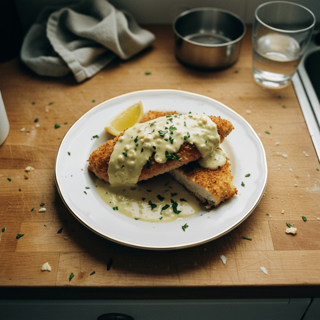 Creamy Parmesan Crusted Chicken