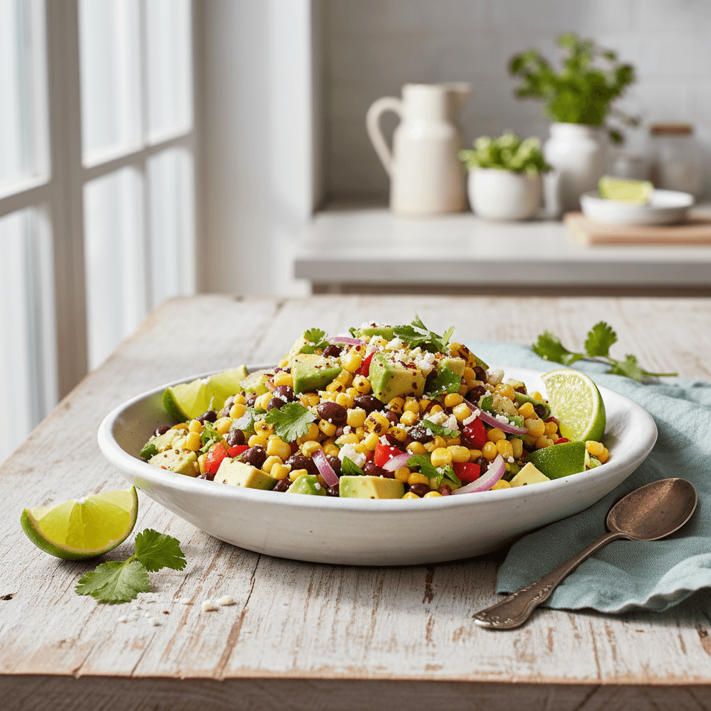 Avocado Corn Salsa Salad