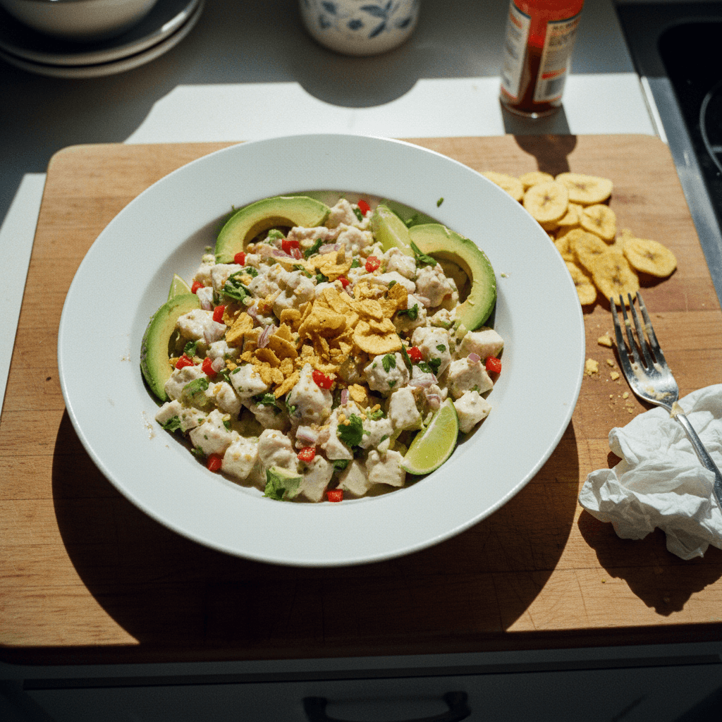 Creamy Fish Ceviche