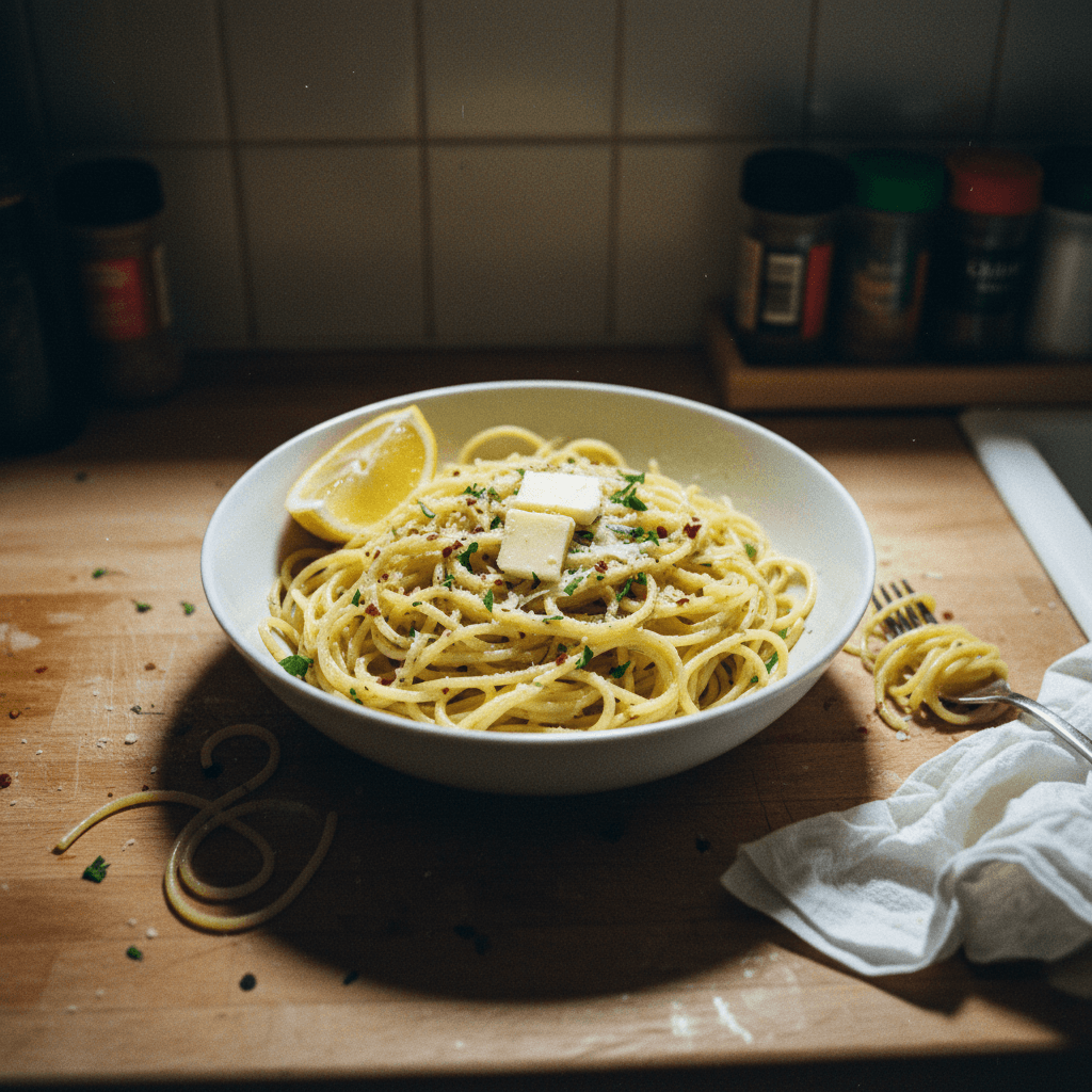 Quick and Easy Butter Noodles