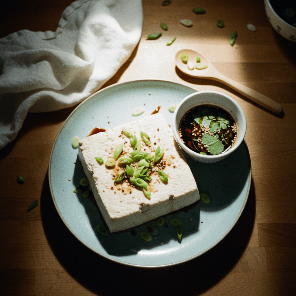 Tofu (from Carton Soy Milk)