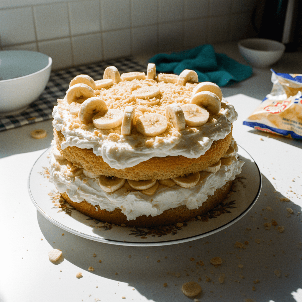Banana Pudding Layer Cake