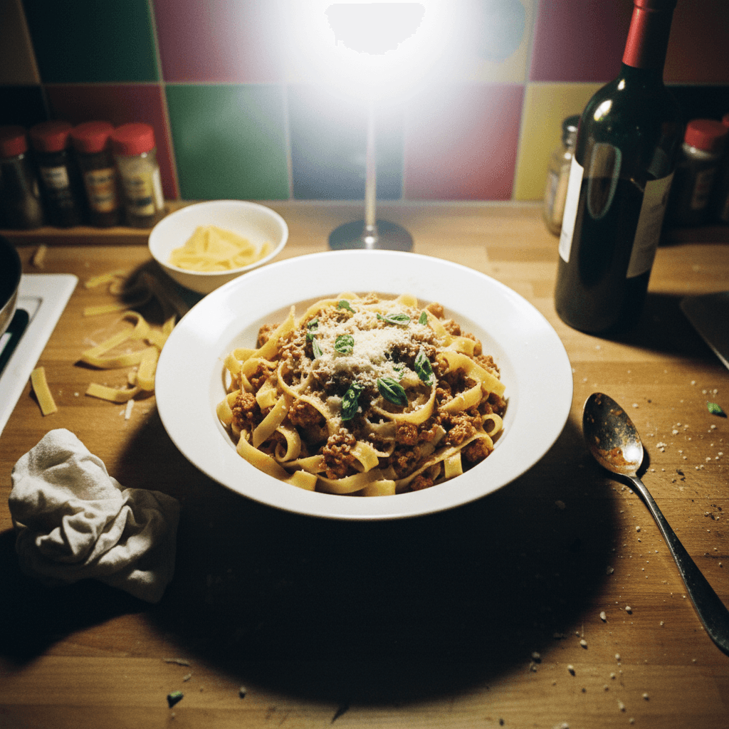 Turkey Bolognese with Tagliatelle