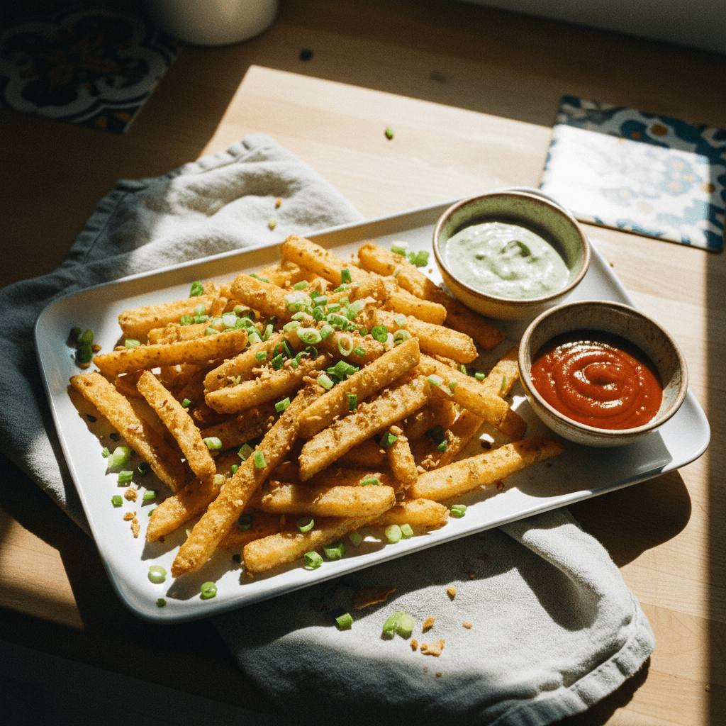 Crispiest Garlic Long Fries