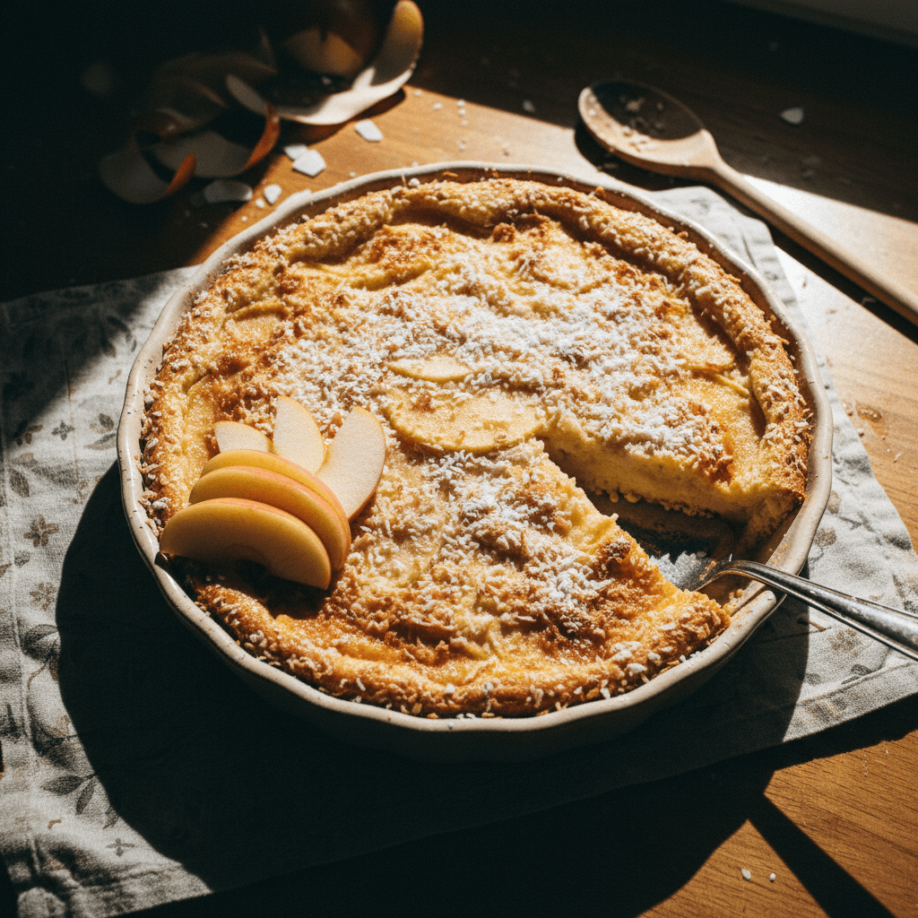 Apple Impossible Pie