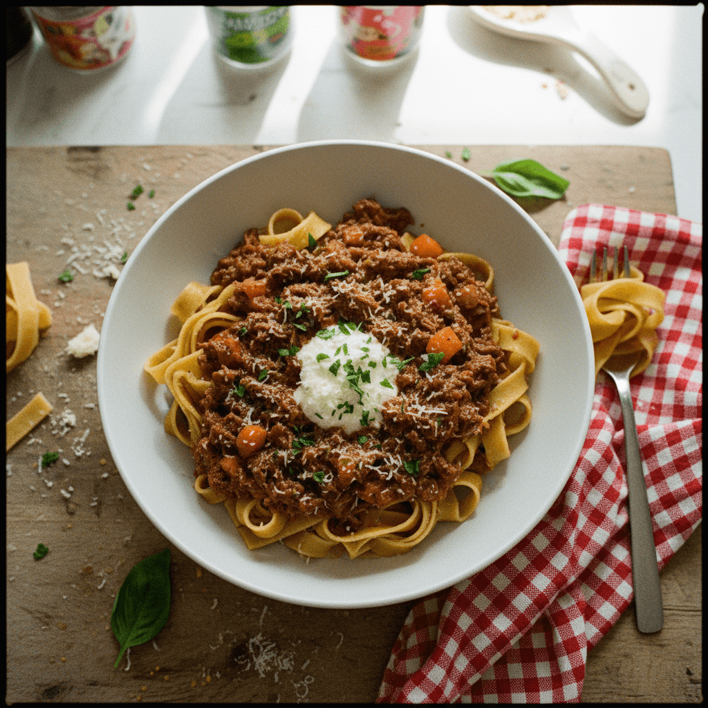 Beef Ragu Pasta