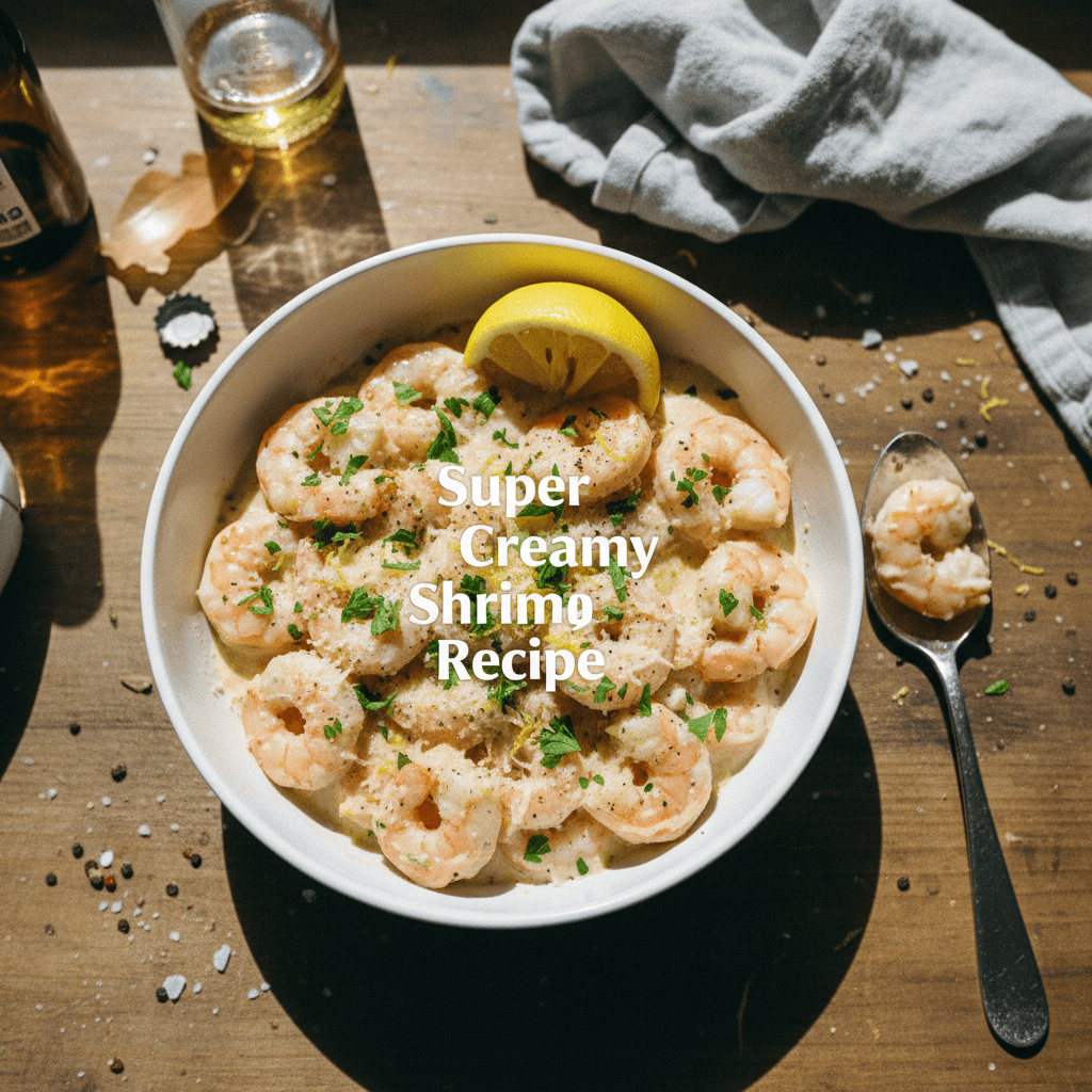 Super Creamy Shrimp Recipe
