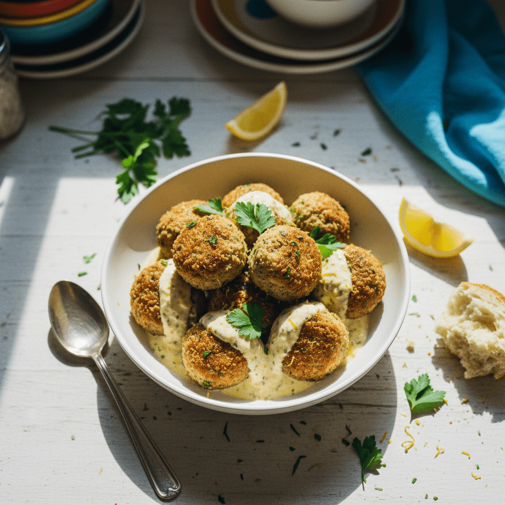 Lemon Herb Meatballs