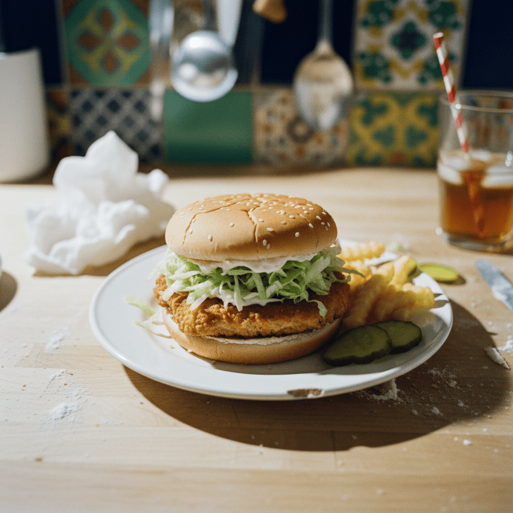 Copycat McChicken Sandwiches