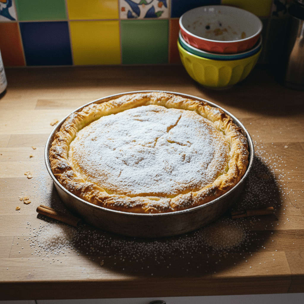 Easy Bougatsa Custard Pie
