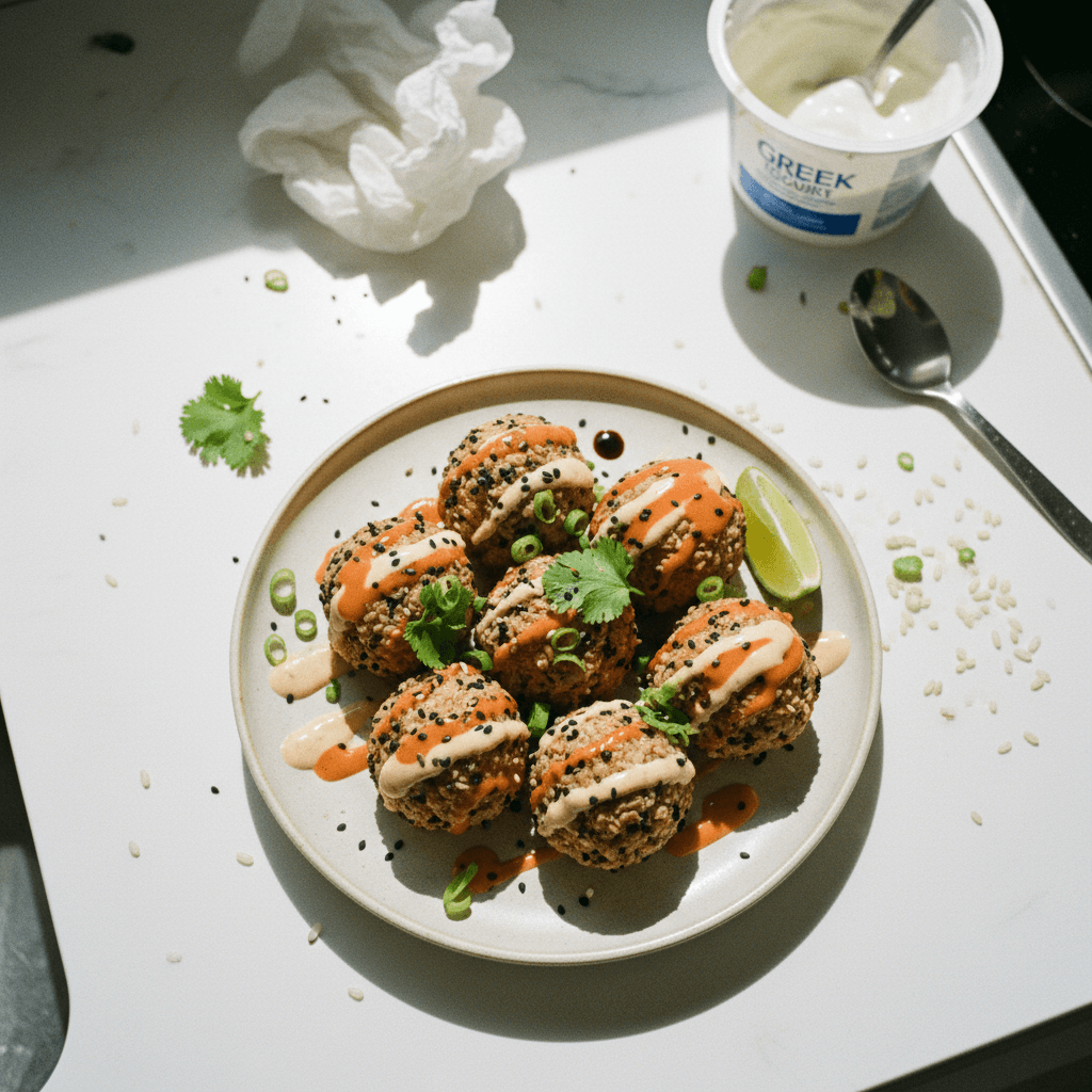 Bolitas de Arroz con Atún