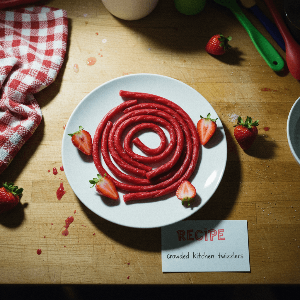 Homemade Strawberry Twizzlers