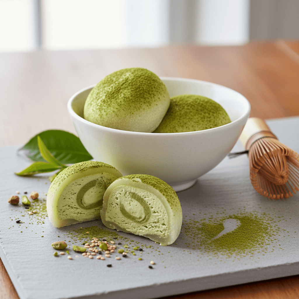 Matcha Mochi Ice Cream