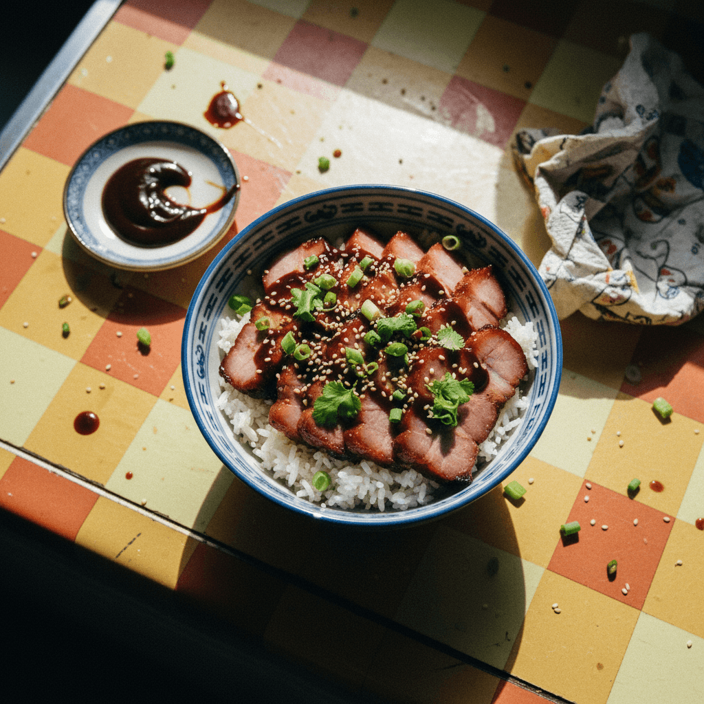 Chinese-Style Char Siu Rice Bowl