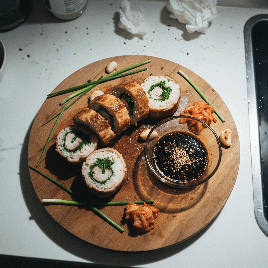 Pork Belly Rice Roll (豚バラ巻き)