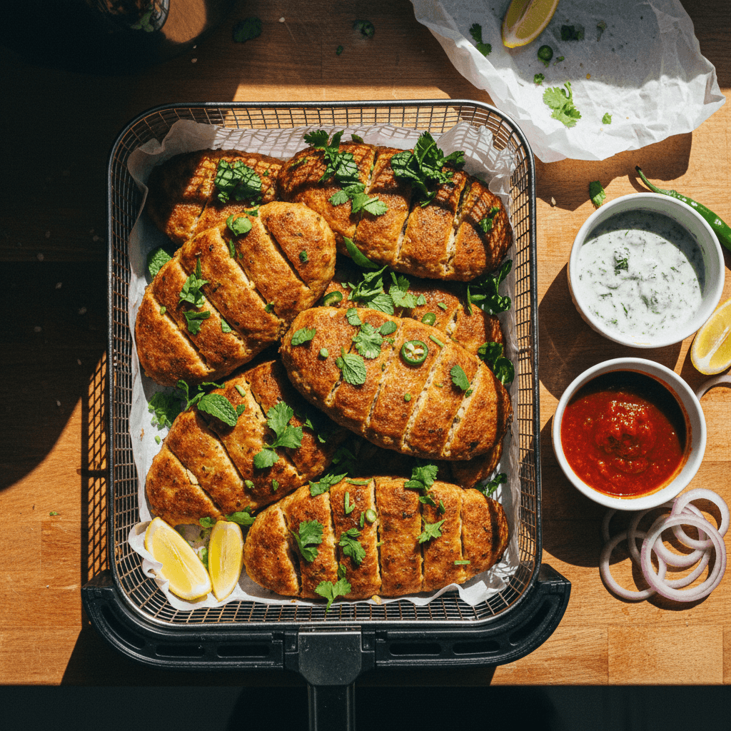 Air Fryer Chicken Kebabs