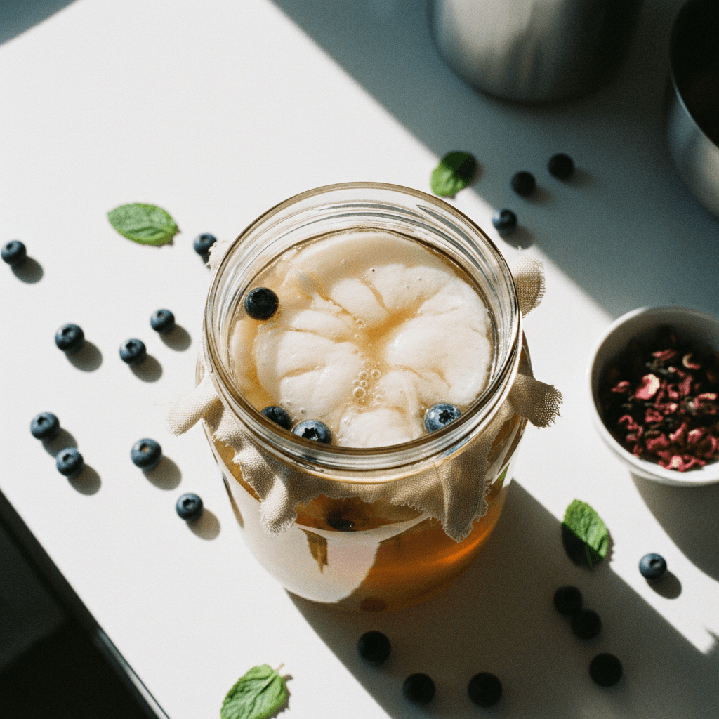 Homemade Kombucha Starter Batch