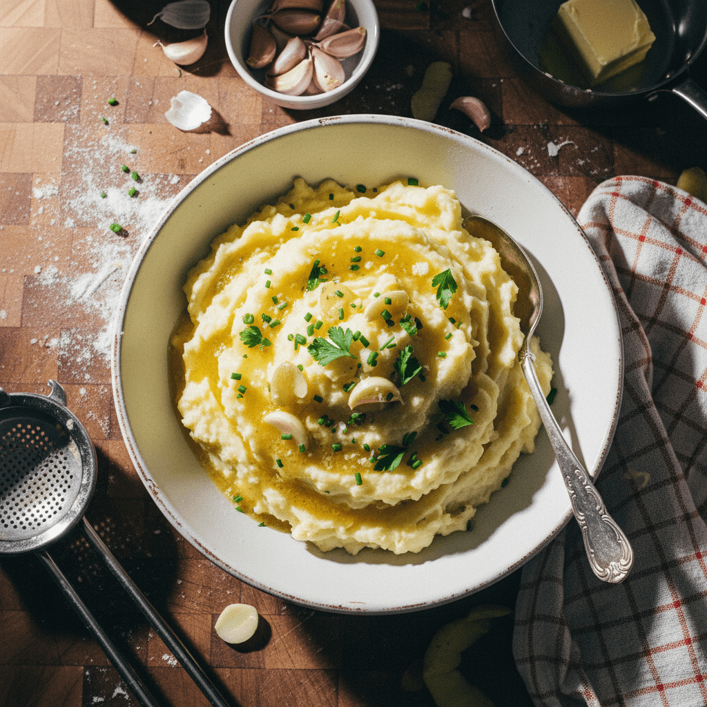 Julia Child's Mashed Potatoes