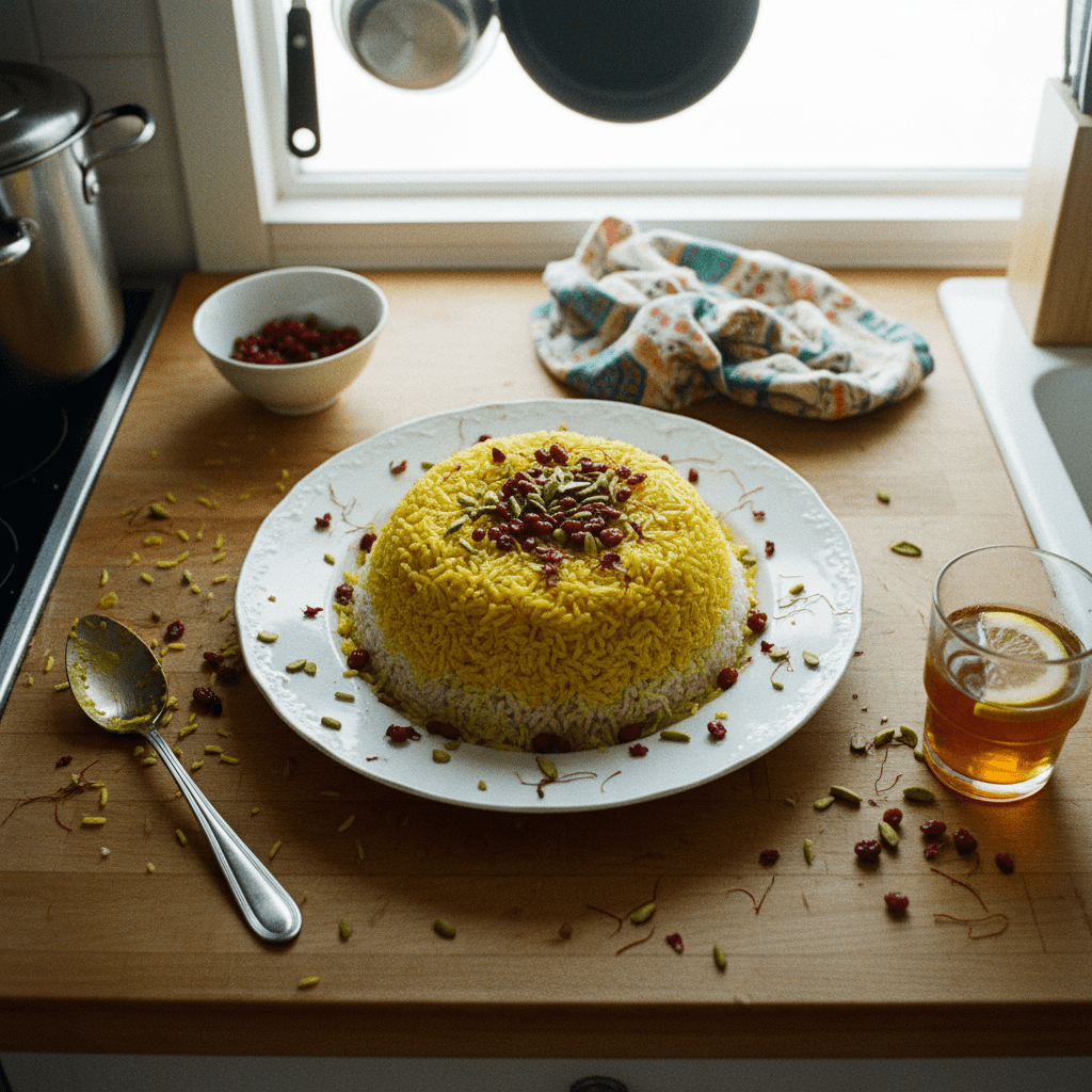 This Saffron Rice Recipe Is My Fullest Expression of Iranian Food