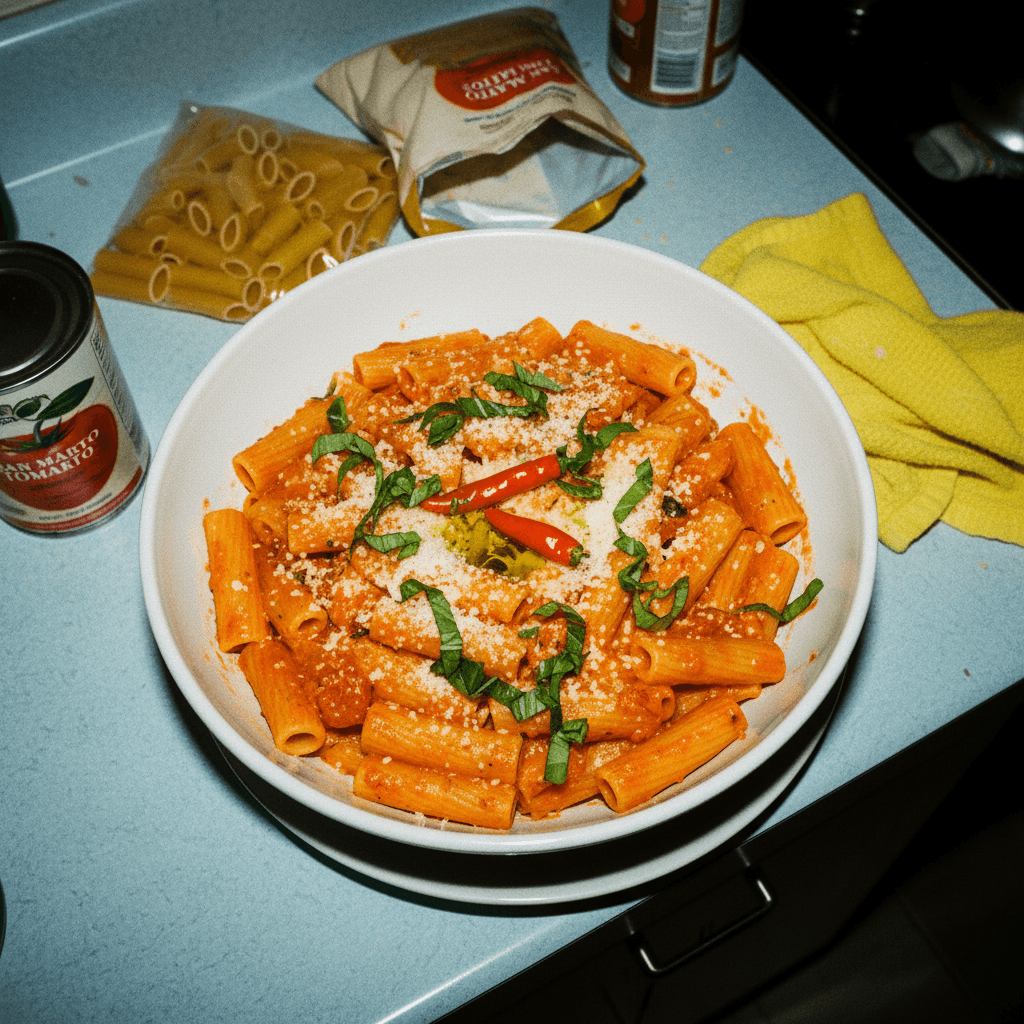 Spicy Rigatoni