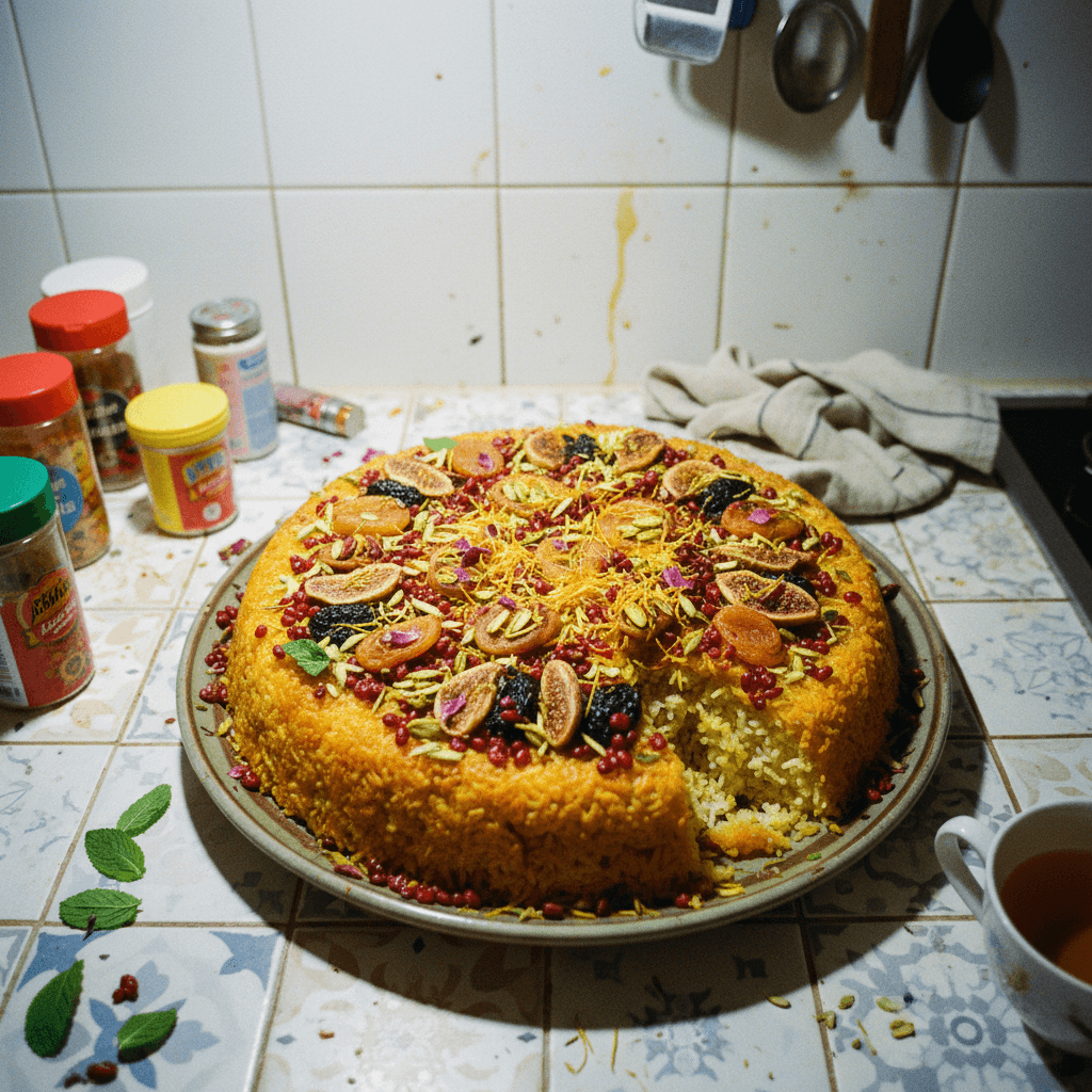 Baked & Bejeweled Tahchin