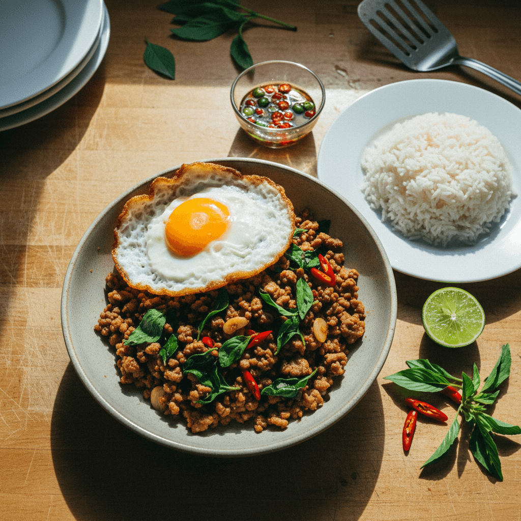 Pad Krapow Moo