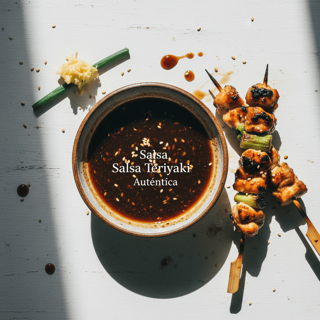 Salsa Teriyaki Auténtica
