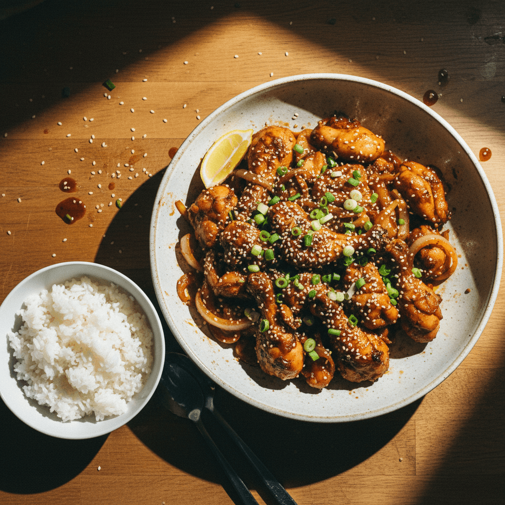 Dak Bulgogi (Korean Spicy Chicken)