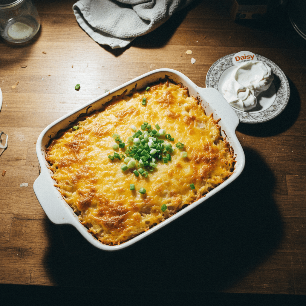 Copycat Cracker Barrel Hashbrown Casserole