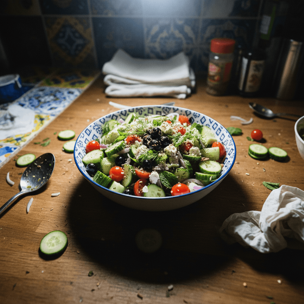 Mediterranean Cucumber Salad