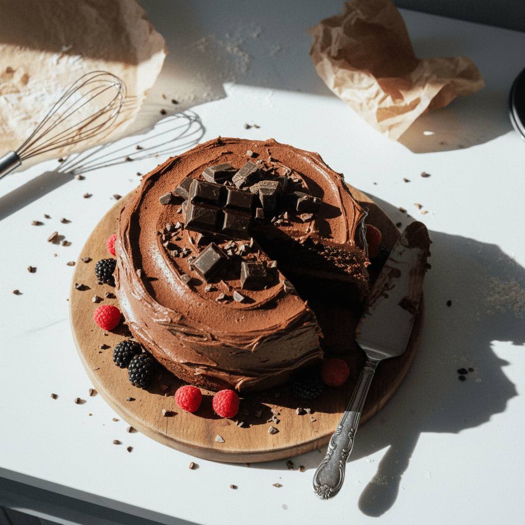 Sourdough Chocolate Cake