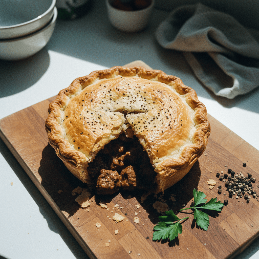 Pepper Steak Pie
