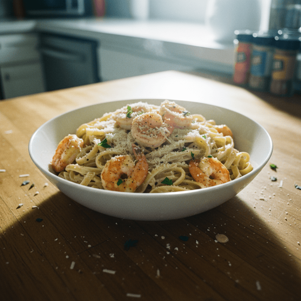 Shrimp Alfredo