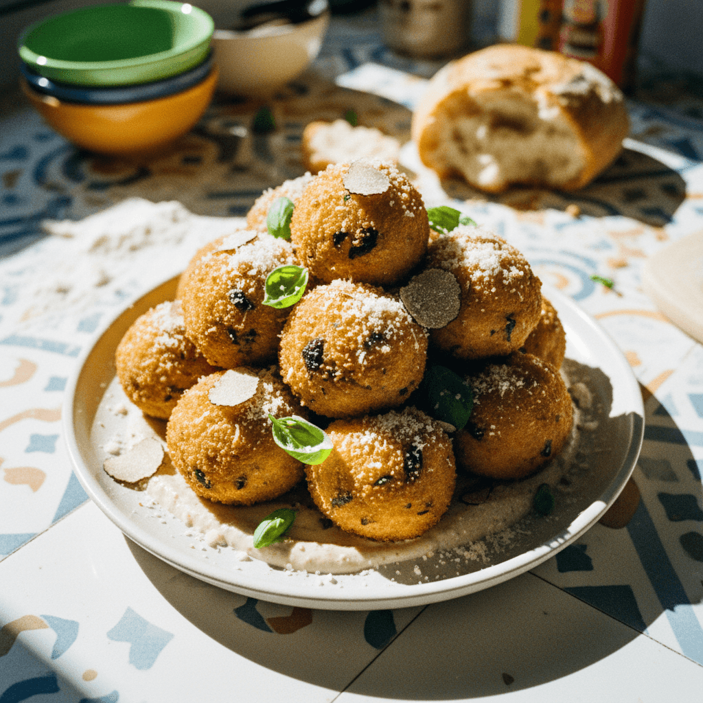 Truffle Mushroom Arancini