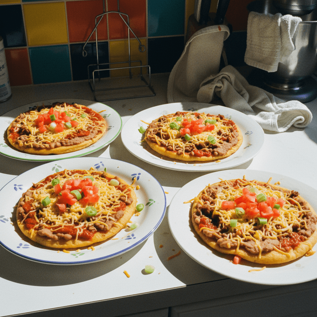 Copycat Taco Bell Mexican Pizzas