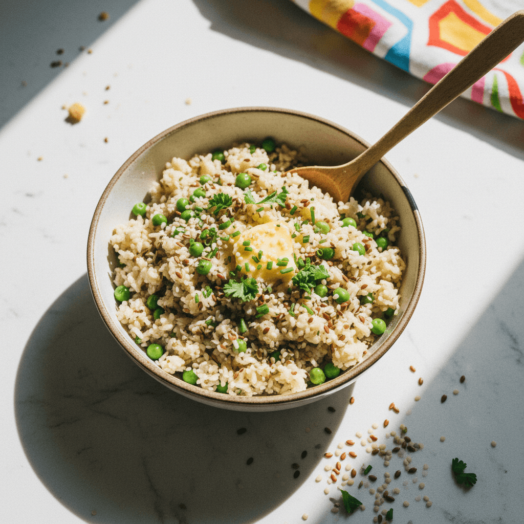 High-Protein, High-Fiber Rice
