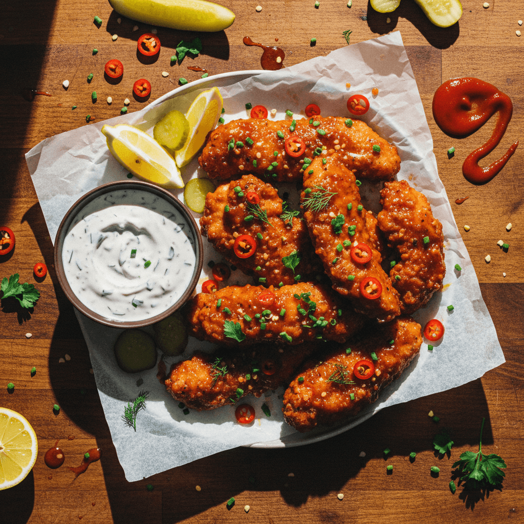 Nashville Hot Honey Chicken Tenders