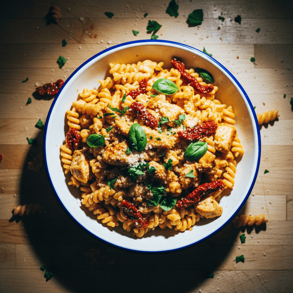 Chicken & Sun-Dried Tomato Pasta