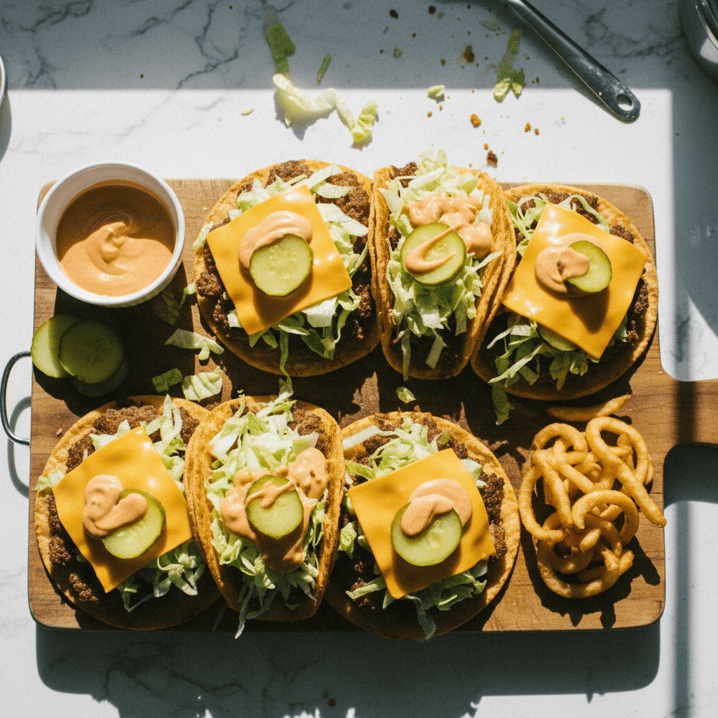 Big Mac Crispy Tacos